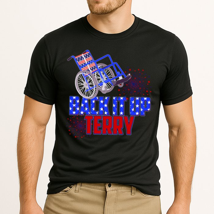 Back It Up Terry Fourth of July Fireworks Performance Shirt