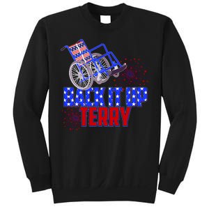 Back It Up Terry Fourth of July Fireworks Sweatshirt