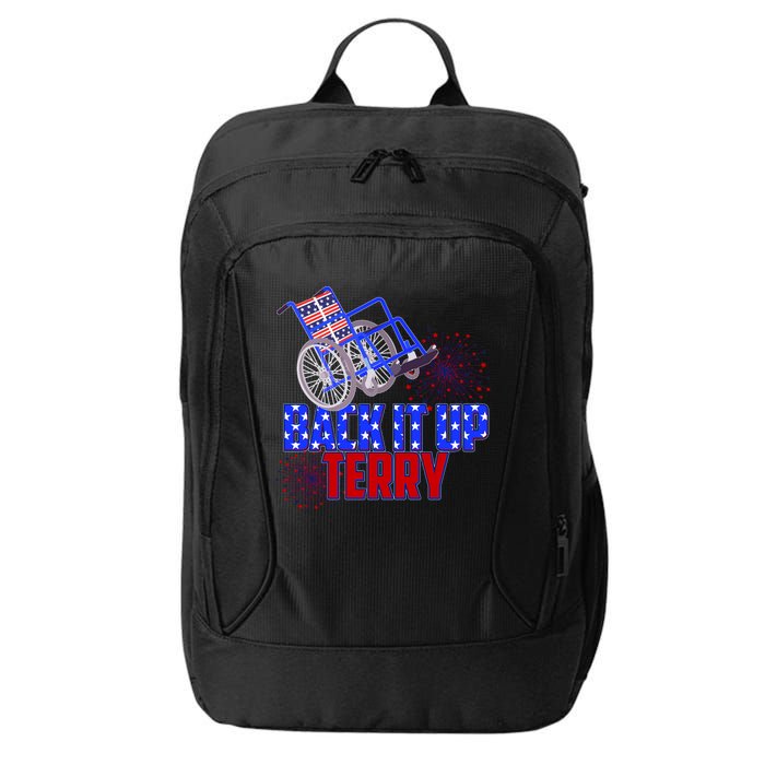 Back It Up Terry Fourth of July Fireworks City Backpack