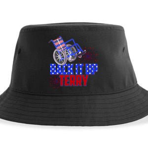 Back It Up Terry Fourth of July Fireworks Sustainable Bucket Hat