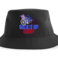 Back It Up Terry Fourth of July Fireworks Sustainable Bucket Hat