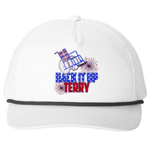 Back It Up Terry Fourth of July Fireworks Snapback Five-Panel Rope Hat