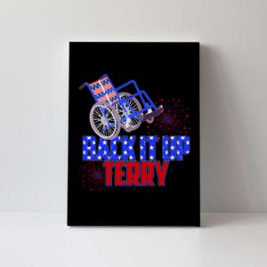 Back It Up Terry Fourth of July Fireworks Canvas