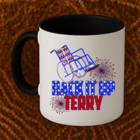Back It Up Terry Fourth of July Fireworks Mug