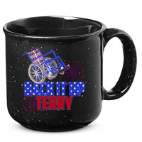 Back It Up Terry Fourth of July Fireworks 15oz Campfire Ceramic Mug