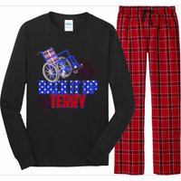 Back It Up Terry Fourth of July Fireworks Long Sleeve Pajama Set