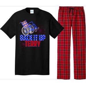 Back It Up Terry Fourth of July Fireworks Pajama Set