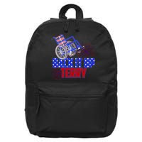 Back It Up Terry Fourth of July Fireworks 16 in Basic Backpack