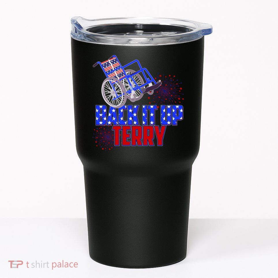 Back It Up Terry Fourth of July Fireworks Tumbler