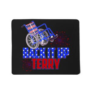 Back It Up Terry Fourth of July Fireworks Mousepad