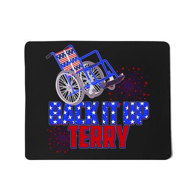 Back It Up Terry Fourth of July Fireworks Mousepad