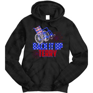 Back It Up Terry Fourth of July Fireworks Tie Dye Hoodie