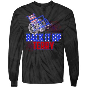 Back It Up Terry Fourth of July Fireworks Tie-Dye Long Sleeve Shirt