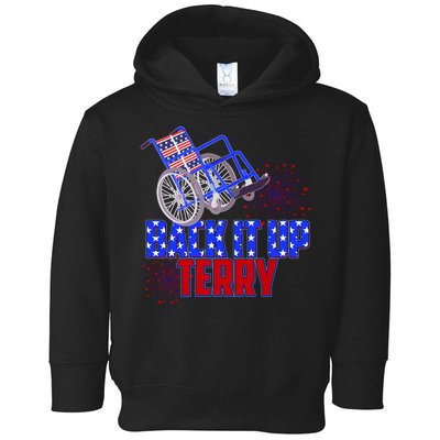 Back It Up Terry Fourth of July Fireworks Toddler Hoodie