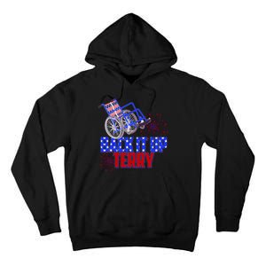 Back It Up Terry Fourth of July Fireworks Tall Hoodie