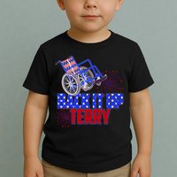 Back It Up Terry Fourth of July Fireworks Toddler T-Shirt