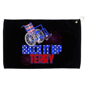 Back It Up Terry Fourth of July Fireworks Grommeted Golf Towel