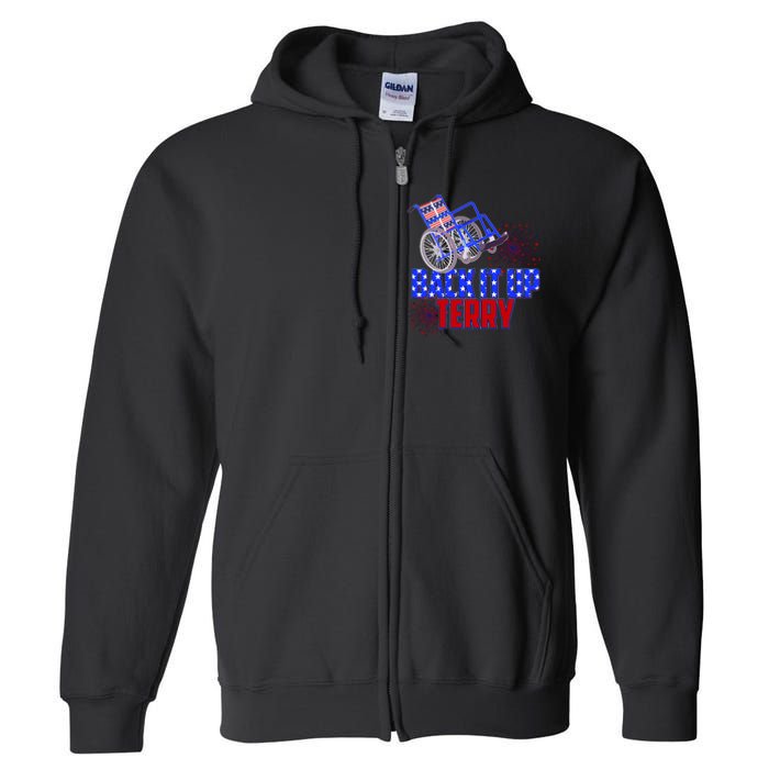 Back It Up Terry Fourth of July Fireworks Full Zip Hoodie