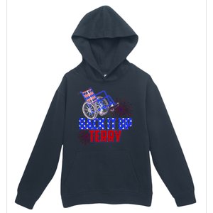 Back It Up Terry Fourth of July Fireworks Urban Pullover Hoodie