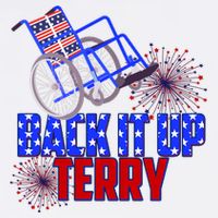 Back It Up Terry Fourth of July Fireworks Garment-Dyed Sweatshirt
