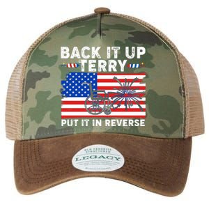 Back It Up Terry Put It In Reverse Funny Fireworks Legacy Tie Dye Trucker Hat