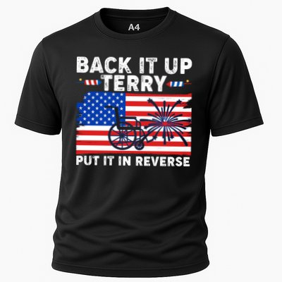 Back It Up Terry Put It In Reverse Funny Fireworks Performance Shirt