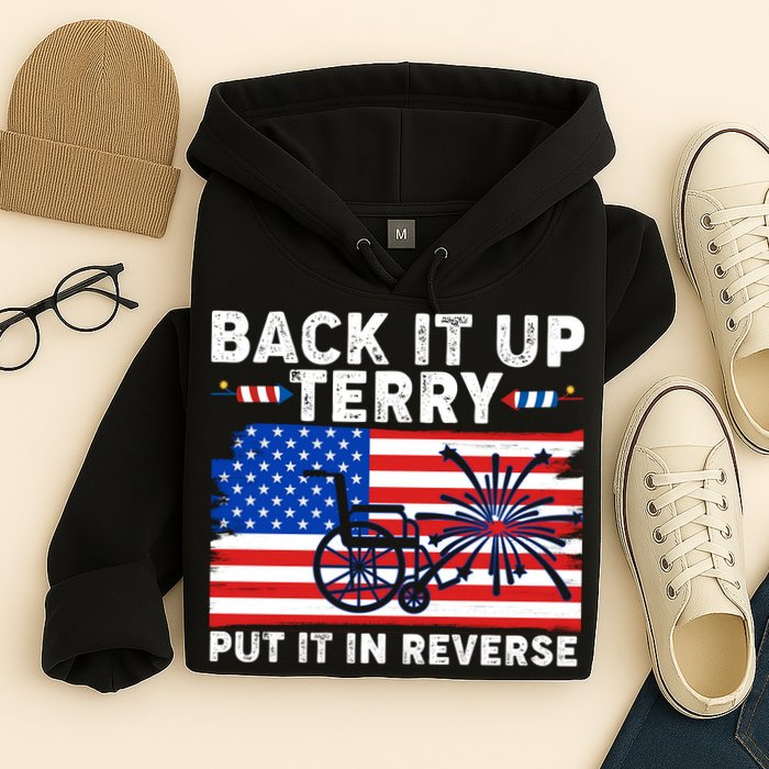 Back It Up Terry Put It In Reverse Funny Fireworks Hoodie