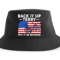 Back It Up Terry Put It In Reverse Funny Fireworks Sustainable Bucket Hat