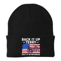 Back It Up Terry Put It In Reverse Funny Fireworks Knit Cap Winter Beanie