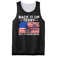 Back It Up Terry Put It In Reverse Funny Fireworks Mesh Reversible Basketball Jersey Tank