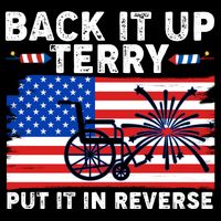Back It Up Terry Put It In Reverse Funny Fireworks Baby Bodysuit