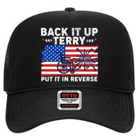 Back It Up Terry Put It In Reverse Funny Fireworks Trucker Hat