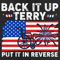 Back It Up Terry Put It In Reverse Funny Fireworks Trucker Hat