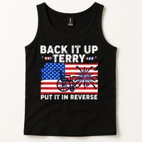 Back It Up Terry Put It In Reverse Funny Fireworks Tank Top