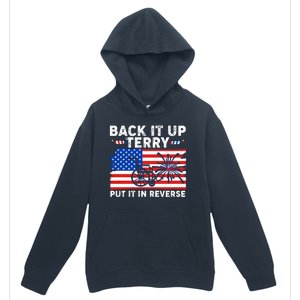 Back It Up Terry Put It In Reverse Funny Fireworks Urban Pullover Hoodie