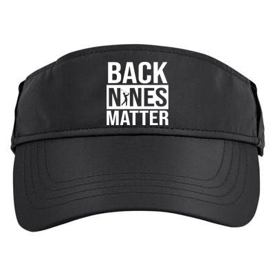 Back Nines Matter Adult Drive Performance Visor