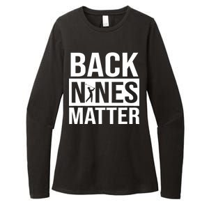 Back Nines Matter Womens CVC Long Sleeve Shirt