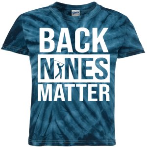 Back Nines Matter Kids Tie-Dye T-Shirt