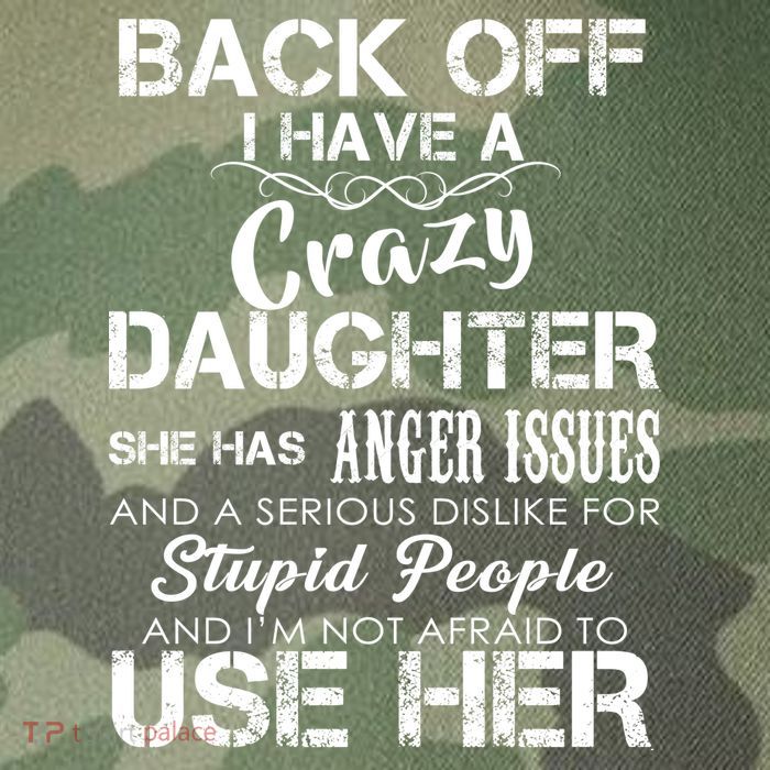 Back off I Have A Crazy Daughter Legacy Tie Dye Trucker Hat