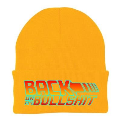 Back On My Bullshit Knit Cap Winter Beanie