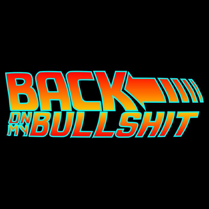 Back On My Bullshit Cropped Pullover Crew