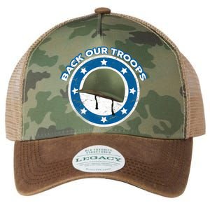 Back Our Troops Legacy Tie Dye Trucker Hat