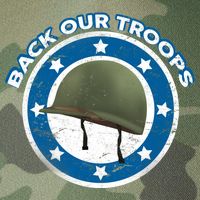 Back Our Troops Legacy Tie Dye Trucker Hat