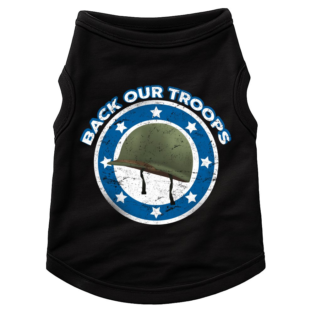 Back Our Troops Doggie Tank