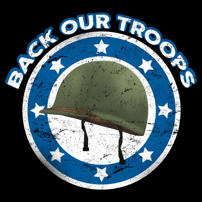 Back Our Troops Performance Shirt