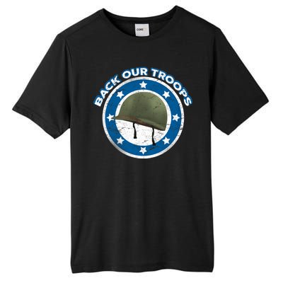 Back Our Troops Tall Fusion ChromaSoft Performance T-Shirt