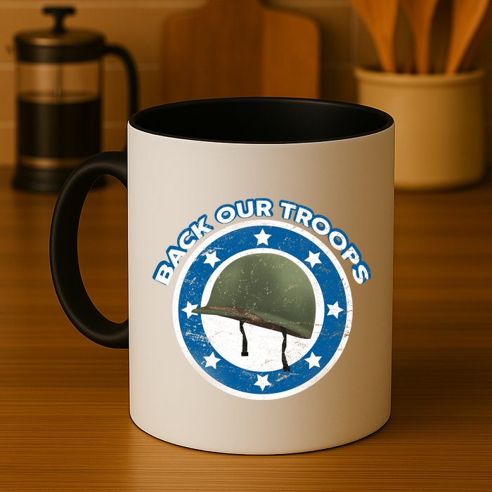 Back Our Troops Mug