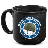 Back Our Troops 15oz Campfire Ceramic Mug