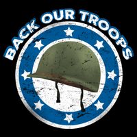 Back Our Troops Flatbill Hat
