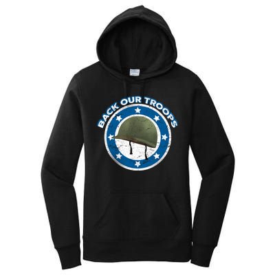 Back Our Troops Women's Pullover Hoodie